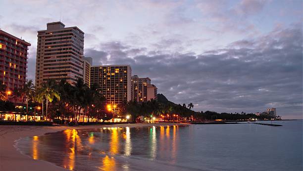 istock Waikiki Beach at Dawn 508631146