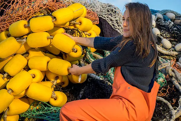 Photo of Fisherwoman (Yellow Float)