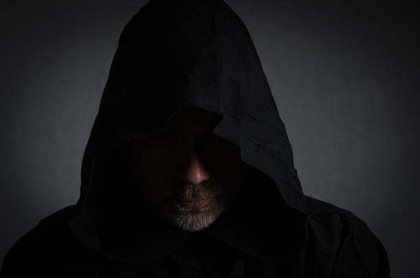 istock Head shot of a black monk 508632674
