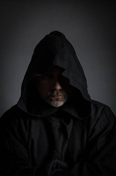 istock Head shot of a black monk 508632686
