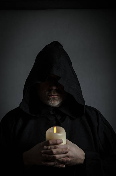 istock Head shot of a black monk 508632728