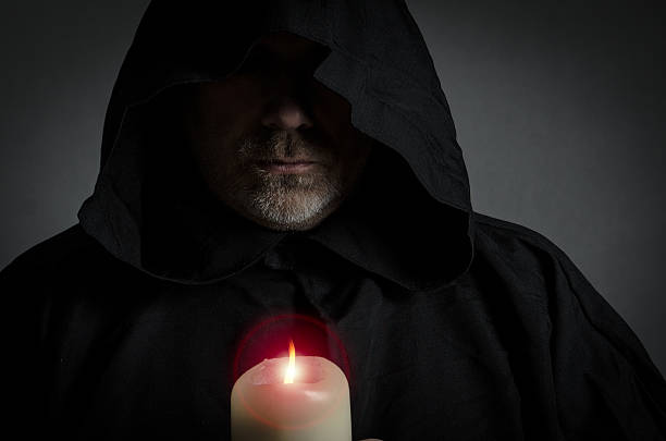 istock Head shot of a black monk 508632738