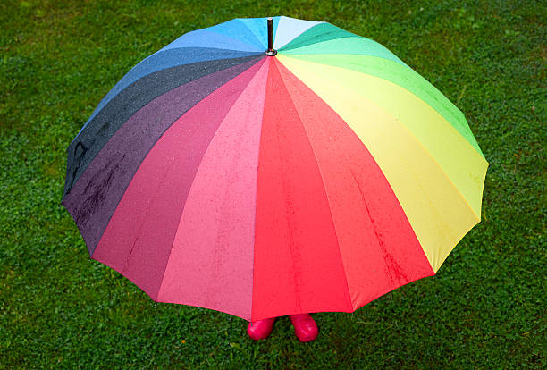 istock Child with umbrella outdoors 508632891