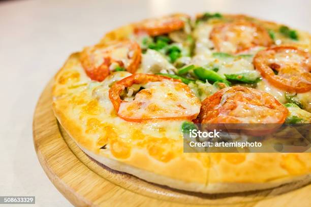 Pizza Stock Photo - Download Image Now - Baked, Cheese, Cooked