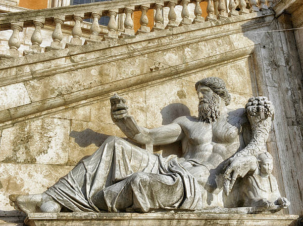 escultura del dios zeus - roman mythology fotos fotografías e imágenes de stock