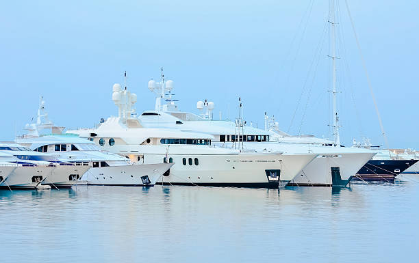 istock Yachts in the marina 508646753