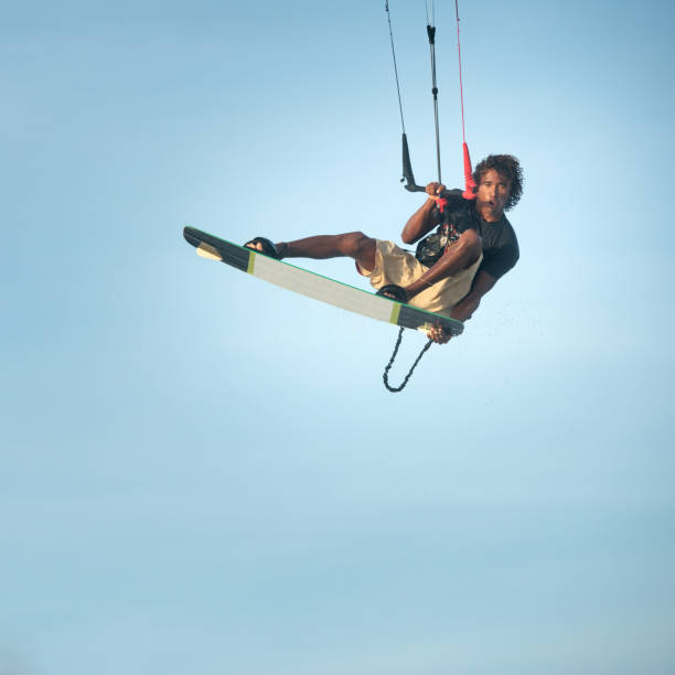 Kitesurfer Jump, Extreme Air