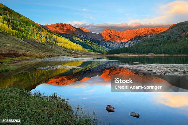 Piney Lake Stock Photo - Download Image Now - Colorado, Vail - Colorado, Autumn