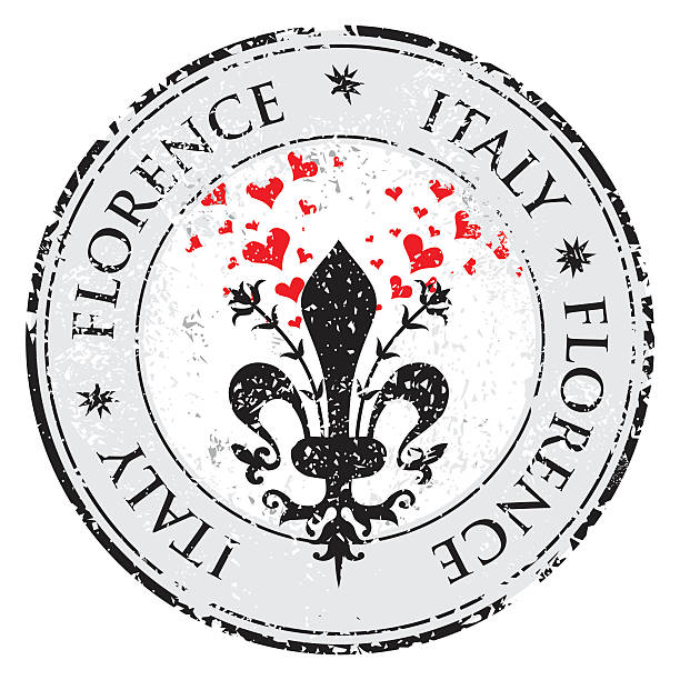 150+ Symbol Of Florence Lily Italy Stock Photos, Pictures