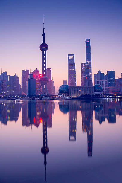 istock Skyline of shanghai at dawn 508654720