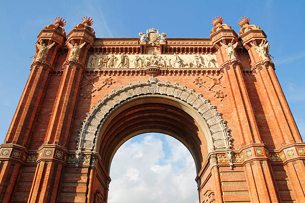 istock Triumph Arch of Barcelona, Spain 508658024