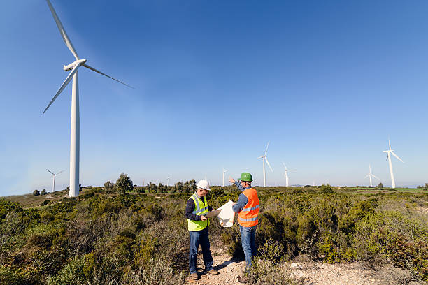 istock Engineers of Wind Turbine 508661782