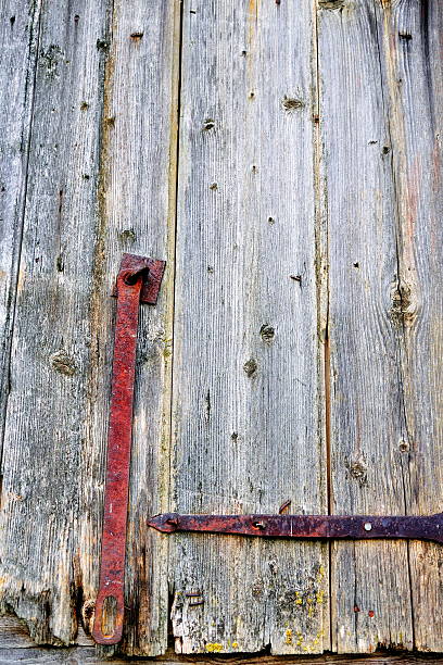 istock Old, grunge wooden door 508662558