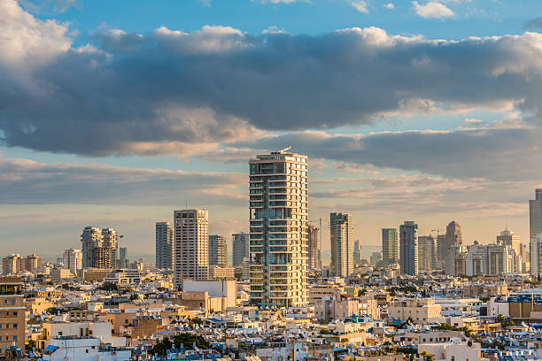 istock Hotels on the beach in Tel Aviv 508664006