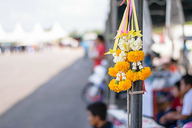 istock Thai garland colorful flower 508665862
