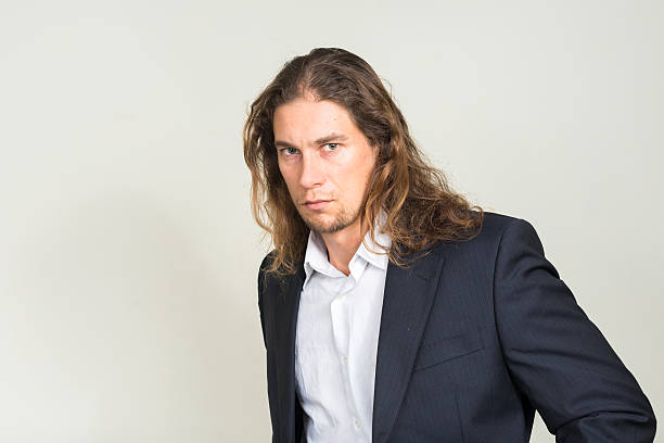 istock Businessman with long hairstyle 508666984