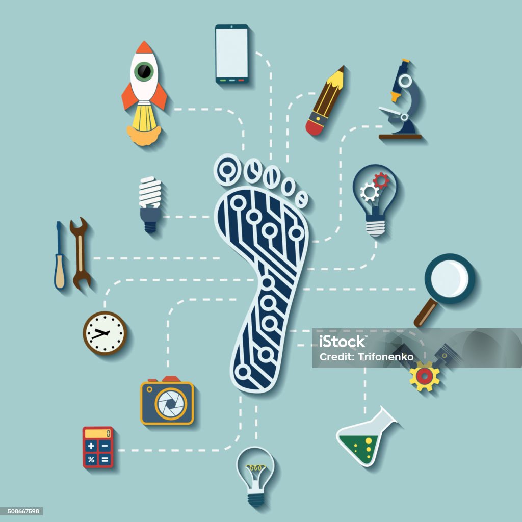 Ilustración de Diagrama De Los Avances Tecnológicos y más Vectores Libres  de Derechos de Ciencia - Ciencia, Complejidad, Comunicación global - iStock