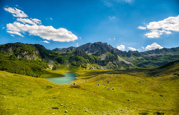 Durmitor Mountain view to Valovito Lake