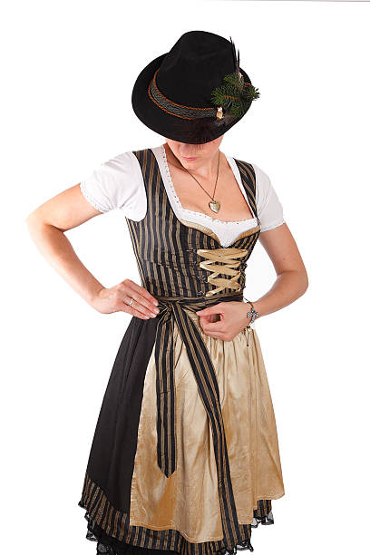 istock Young married woman ties her apron 508672337
