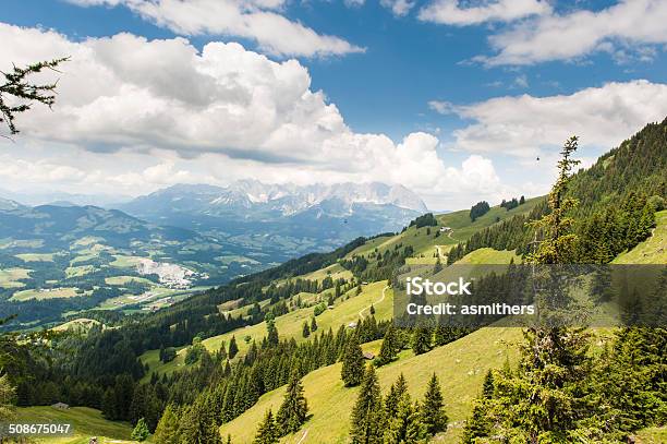 Kitzbuheler Horn In Kitzbuhel Austria Stock Photo - Download Image Now - Austria, Europe, European Alps