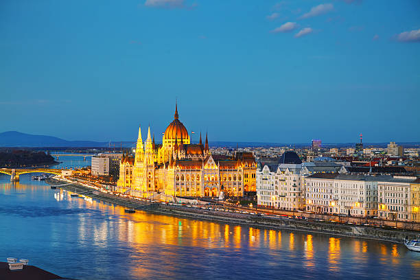 istock Parliament building in Budapest, Hungary 508695832