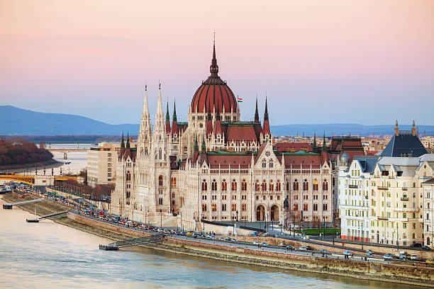istock Parliament building in Budapest, Hungary 508696144