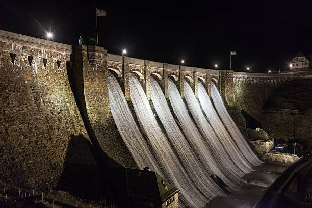 istock diemelsee lake dam germany at night 508696394
