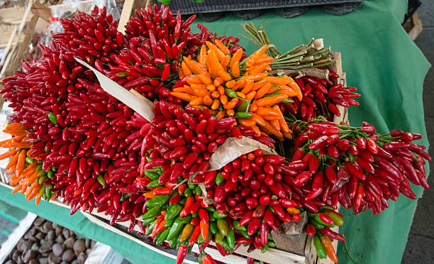 istock Selling many peppers in Venice 508697254