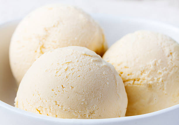 istock Vanilla Ice Cream in bowl Organic product 508702028
