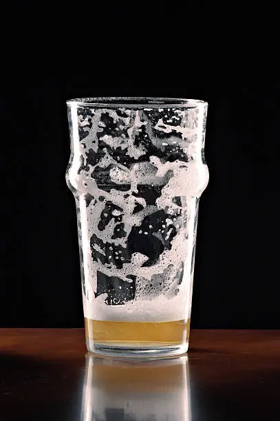 Photo of Empty beer glass