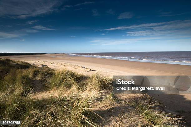 Sands Dunes At Holkham Beach Stock Photo - Download Image Now - Norfolk - England, Beach, Sky