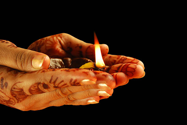 istock Prayer and Celebrations - isolated over black 508707361