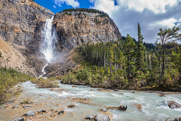istock Takakkaw Falls forms a full-flowing water flow 508707576
