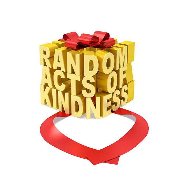 Photo of Random acts of kindness day (creative concept)