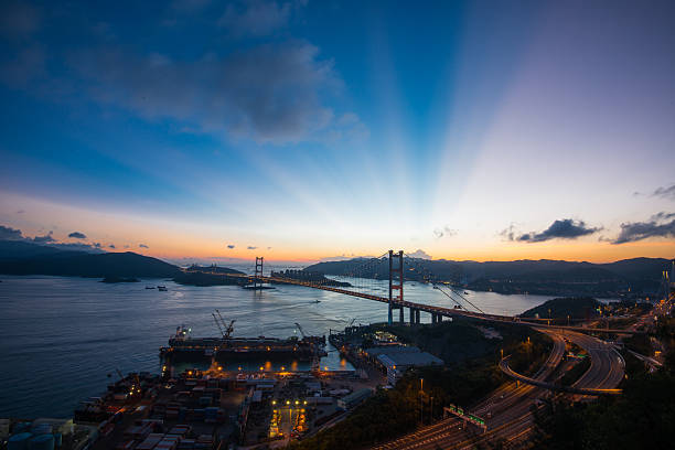 istock Tsing ma  highway bridge in hong kong 508713534
