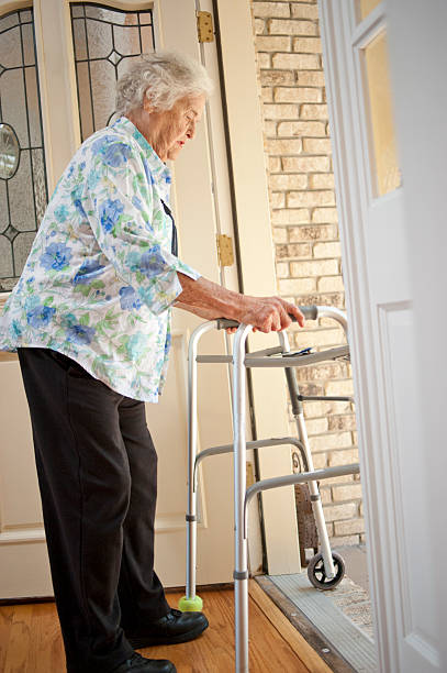 istock Elderly Woman and Walker 508728325