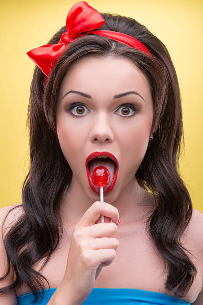 istock Sexy woman with sweets 508729183
