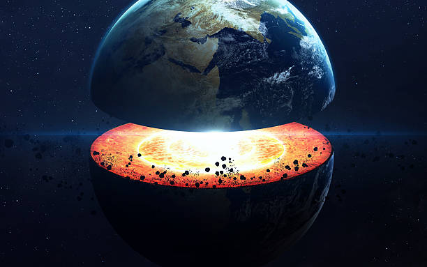 istock Earth core structure. Elements of this image furnished by NASA 508748506