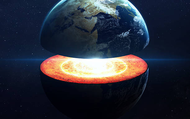istock Earth core structure. Elements of this image furnished by NASA 508748546