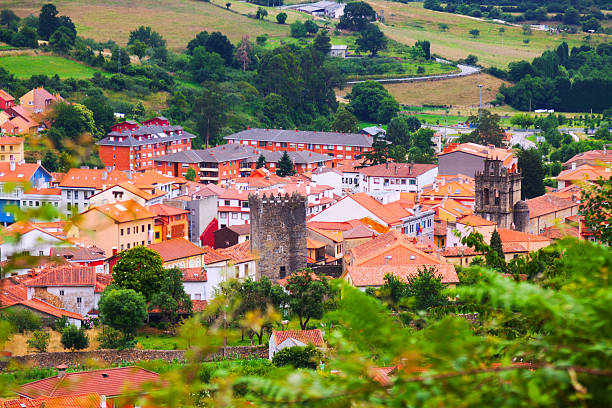 istock View of Salas with castle 508750356