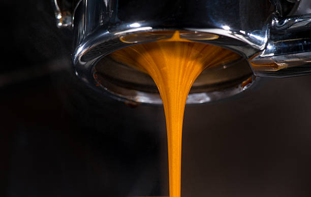 istock Close up -Espresso Shot from Bottomless Portafilter 508750372
