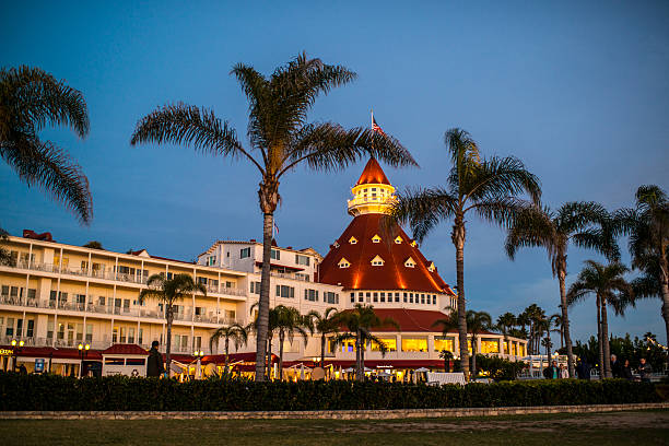 유명한 델 코로나도, 미국 - hotel del coronado 뉴스 사진 이미지