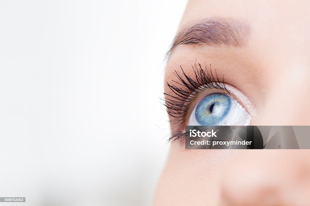 Weibliche Auge Makro Schuss - Lizenzfrei Auge Stock-Foto