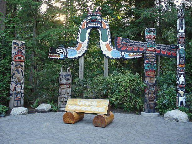 istock Vancouver, British Columbia. Totem poles 508752586