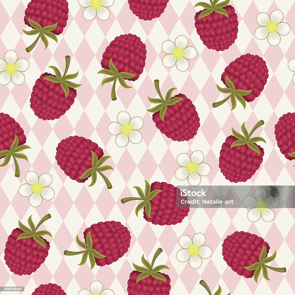 Cute Raspberry Color Backgrounds Raspberry Pink Seamless Wallpaper Stock Illustration - Download Image ...