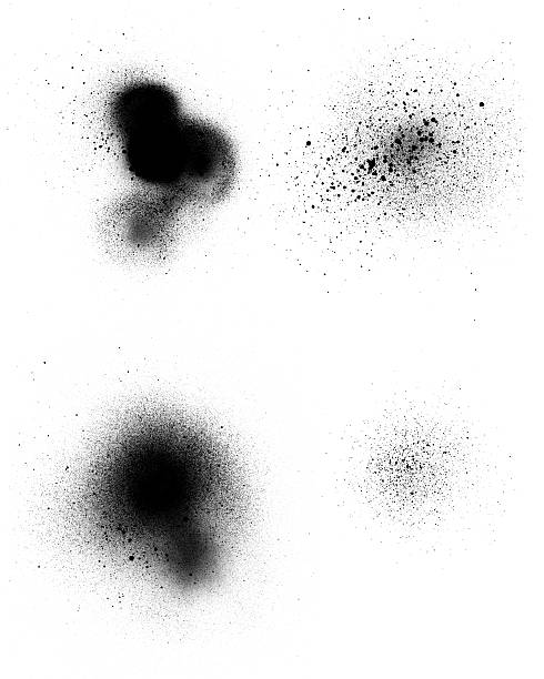 Spray Paint Runs Image of dripping spray paint isolated on white background spray paint stock pictures, royalty-free photos & images