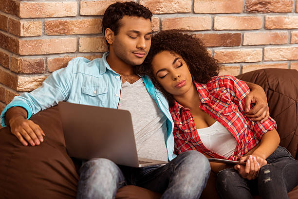 istock Attractive Afro-American couple 508755446