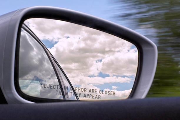 istock Car Side Rear-View Mirror w/ Rural View 508756812