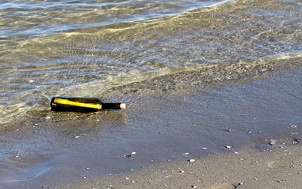 istock treasure map in the bottle on the beach 508756825