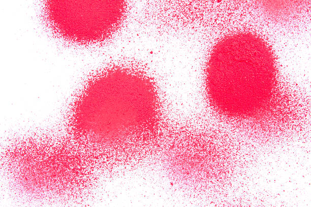 istock Background with colorful spots and sprays on a white 508757361